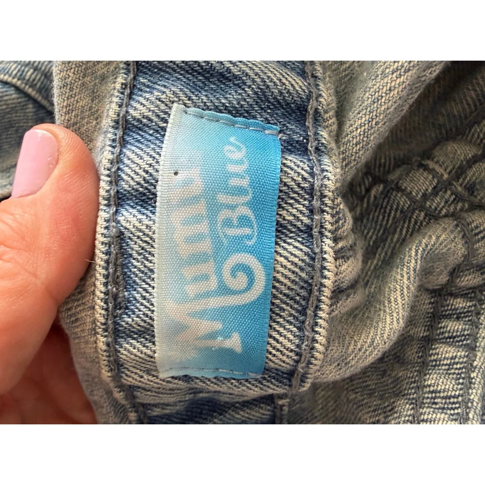 Show Me your Mumu Blue Alma Overalls Sz XS - Picture 7 of 8